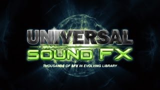 Universal Sound FX  Version 13 Intro [upl. by Mauceri392]