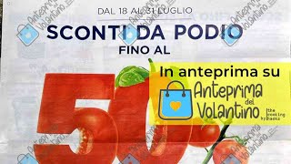 Volantino Esselunga dal 18 al 31 luglio 2024 in anteprima [upl. by Tteltrab]