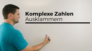 Komplexe Zahlen Komplexe Gleichungen lösen Ausklammern Nullprodukt  Mathe by Daniel Jung [upl. by Melcher]