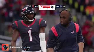 PlayStation 4 Madden gameplay Chicago Bears vs Houston Texans [upl. by Jules]