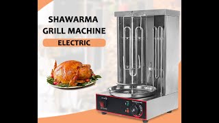 ITOP shawarma Grill Machine Gas Broiler Machine Doner kebab Vertical Automatic Rotating BBQ Grill [upl. by Edwards]