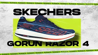 Skechers GoRun Razor 4 lista y dispuesta para sacar tu mejor versión en entrenamientos de calidad [upl. by Ettenoitna]