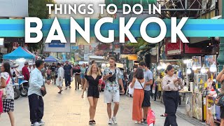 Best Things To Do in Bangkok Thailand 2024 4K [upl. by Simonsen]