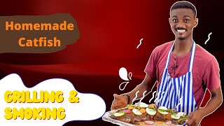 How to GRILL and SMOKE the Perfect Catfish  Quick and Easy [upl. by Nire]