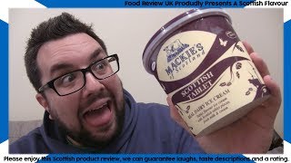 Mackies Scottish Tablet Ice Cream Review [upl. by Yonit]