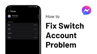 How to Fix Switch Account Problem on Messenger [upl. by Mccafferty]