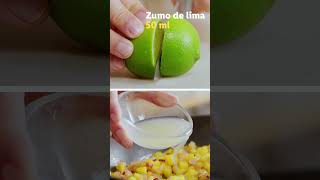 Receta de salmón con salsa de mango shorts [upl. by Uok]