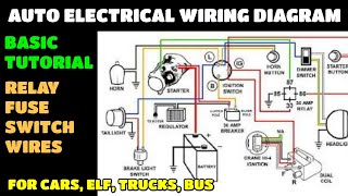 AUTO ELECTRICAL WIRING DIAGRAM  NOT FOR ELECTRONICS [upl. by Dimitris156]