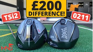 £300 PXG 0211 Driver VS £500 Titleist TSi2 Driver [upl. by Brinson]