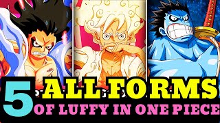 All Forms of Luffy in One Piece Explained [upl. by Oiralednac]