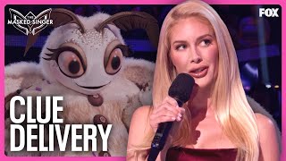 Heidi amp Spencer Deliver a Clue For Poodle Moth  Season 11  The Masked Singer [upl. by Silvain459]