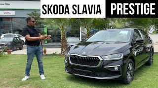 New Skoda Slavia Prestige Walkaround  In English  Auto Quest [upl. by Jocelin724]