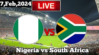 Nigeria Vs South Africa Live Match Today [upl. by Sarge776]