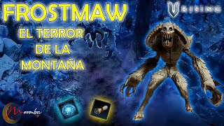 COMO VENCER FACILMENTE A FROSTMAW EL TERROR DE LA MONTAÑA VRISING UBICACION SKILL Y RECOMPENSAS [upl. by Boccaj]