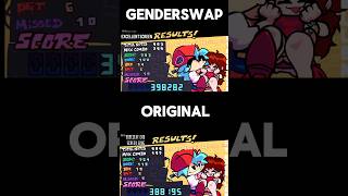 FNF Result Screen Genderswap BF Vs Original Comparison [upl. by Viviyan624]