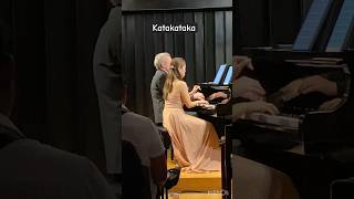 French pianist Maxime Zecchini and Filipina pianist Karla Diño performs katakataka 🇫🇷🇵🇭 [upl. by Dillon]