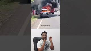 Car me electrical fault se hua hadsa Follow Law amp Drive safe shorts [upl. by Ruford]