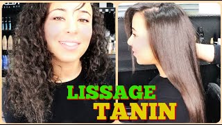 ➳TANINOPLASTIE 🌿 Résultat AVANT APRES  lissage au tanin  💣CRASH TEST ➕ avis🧐 TANINO THERAPY [upl. by Kcirdorb]