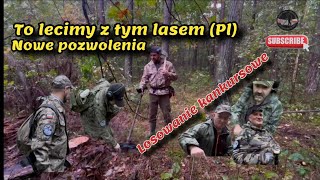 Nowe pozwolenie na kopanie w lesie lecimy je sprawdzić metaldetecting [upl. by Martsen622]