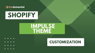 Shopify Impulse Theme Customization  Rahim [upl. by Ilojne224]