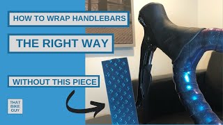 How To Wrap Road Bike Handlebars With Bar Tape The Right Way  Like a Pro  Explained [upl. by Riabuz254]