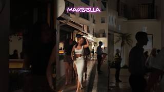 Puerto Banus Nightlife Marbella Spain in Summer 2024 4K 🇪🇸 Málaga shorts travel holiday [upl. by Arvell]