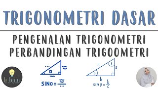 Matematika SMA  Trigonometri 1  Pengenalan Trigonometri Perbandingan Trigonometri A [upl. by Leunad]