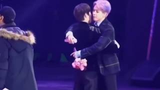 Jimin Sungwoon momentsFriendship at SMA 1901219 [upl. by Melli649]