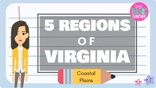 EP 1 5 Regions of Virginia l Coastal Plains l For Kids [upl. by Karli]