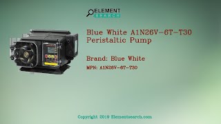 Blue White A1N26V6TT30 Peristaltic Pump [upl. by Cord391]