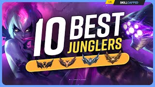 The 10 BEST Junglers to ESCAPE LOW ELO in Season 14  League of Legends [upl. by Irtimed]