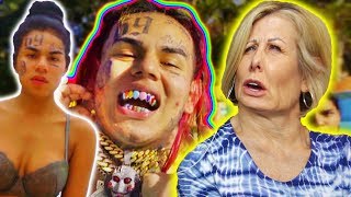 Mom REACTS to 6IX9INE quotGottiquot Official Music Video [upl. by Urissa]