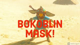 How to get the Bokoblin mask in botw [upl. by Charlean]