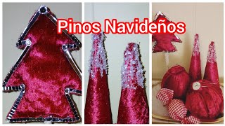 Pinitos Navideños Para Decorar 🎄 Christmas DIY Ideas para decorar Navidad 2024 🎄 [upl. by Dougal]