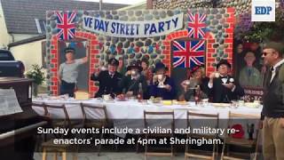 1940s weekend gets off to a flying start in Sheringham and Holt [upl. by Freemon289]