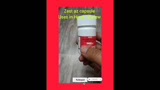 Zest az capsule Uses in Hindi Review  treat anemia price  fayde weakness Benefits [upl. by Sivaj543]