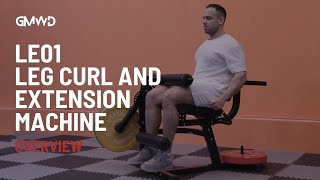 GMWD Leg Curl And Extension Machine LE01  Product Overview [upl. by Sutsugua]