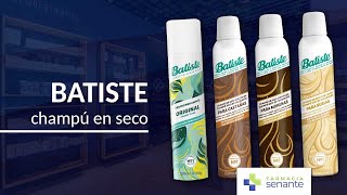 BATISTE Champu en Seco Ingredientes 🌟 Champu Seco Batiste Opiniones 💧 FARMACIA SENANTE [upl. by Ahseit]