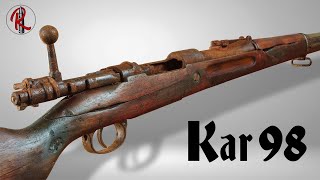 K98 Mauser restoration amp sporterization  real gun restoration [upl. by Aerona400]