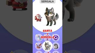 Begini jadinya Santa🎅 sama Serigala🐺 shorts shortvideo youtubeshorts games animash animals [upl. by Ranite246]