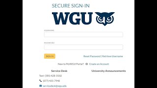 WGU Review  Student portal walkthrough  MUST WATCH this before you take your first class [upl. by Alraep]