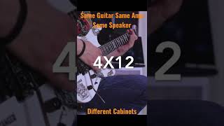 4x12 vs 1x12 metalguitarist guitaramp highgain espguitars mesaboogie silasfernandes [upl. by Wolfy]