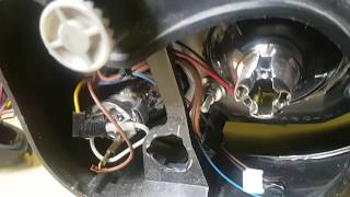 VW Golf 4 retrofit bixenon projector H1 [upl. by Lillywhite]