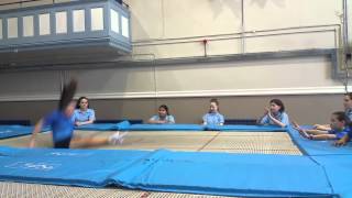 Year 9 Trampolining Routine Macy Daley [upl. by Lerat345]