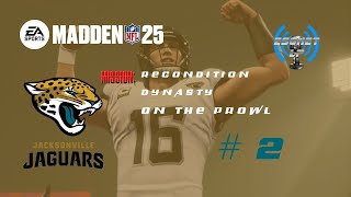 Home Opener  Madden ‘25  Mission Recondition Jacksonville Jaguars Franchise  Episode 2 [upl. by Einafpets]