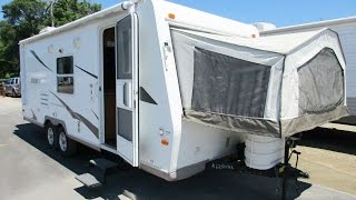 SOLD 2009 Rockwood Roo 23SS Used Hybrid Ultralite Travel Trailer by Forest River RV [upl. by Leehar]