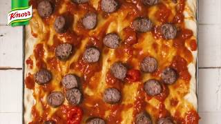 Knorrs Spicy Sheet Pan Boerie Pizza  By Foodies of SA [upl. by Nythsa387]