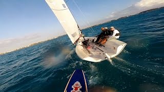 Bermuda Windsurfing  Wednesday Night Sailing [upl. by Hewitt]