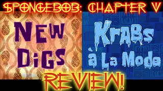 SpongeBob Month Chapter 5 New Digs amp Krabs a La Mode REVIEW🛏️🧊 [upl. by Yenolem]