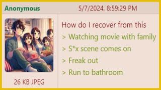 Anon Watches Movie With Their Family  4Chan Greentext Stories [upl. by Llerraj]